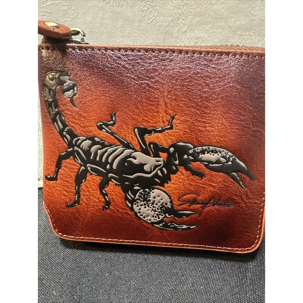 Zipper Wallet  Men'S Leather Wallets Gift with Coin Pocket Extra Capacity